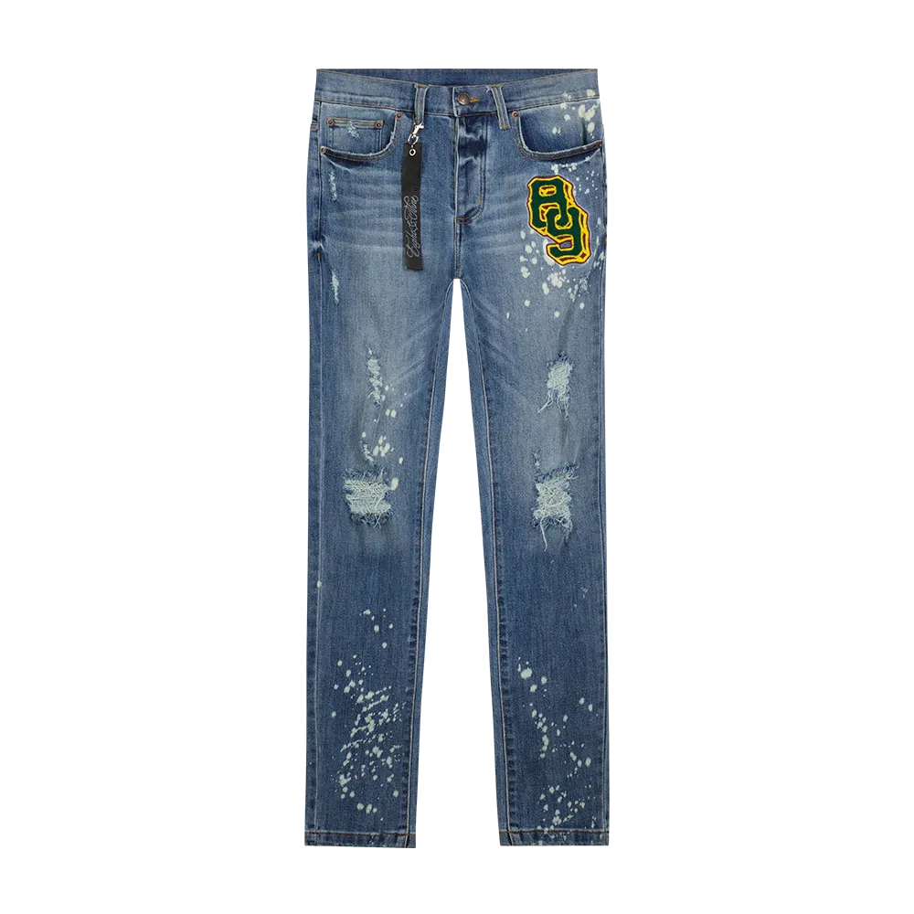 Academia Dark Blue Jeans