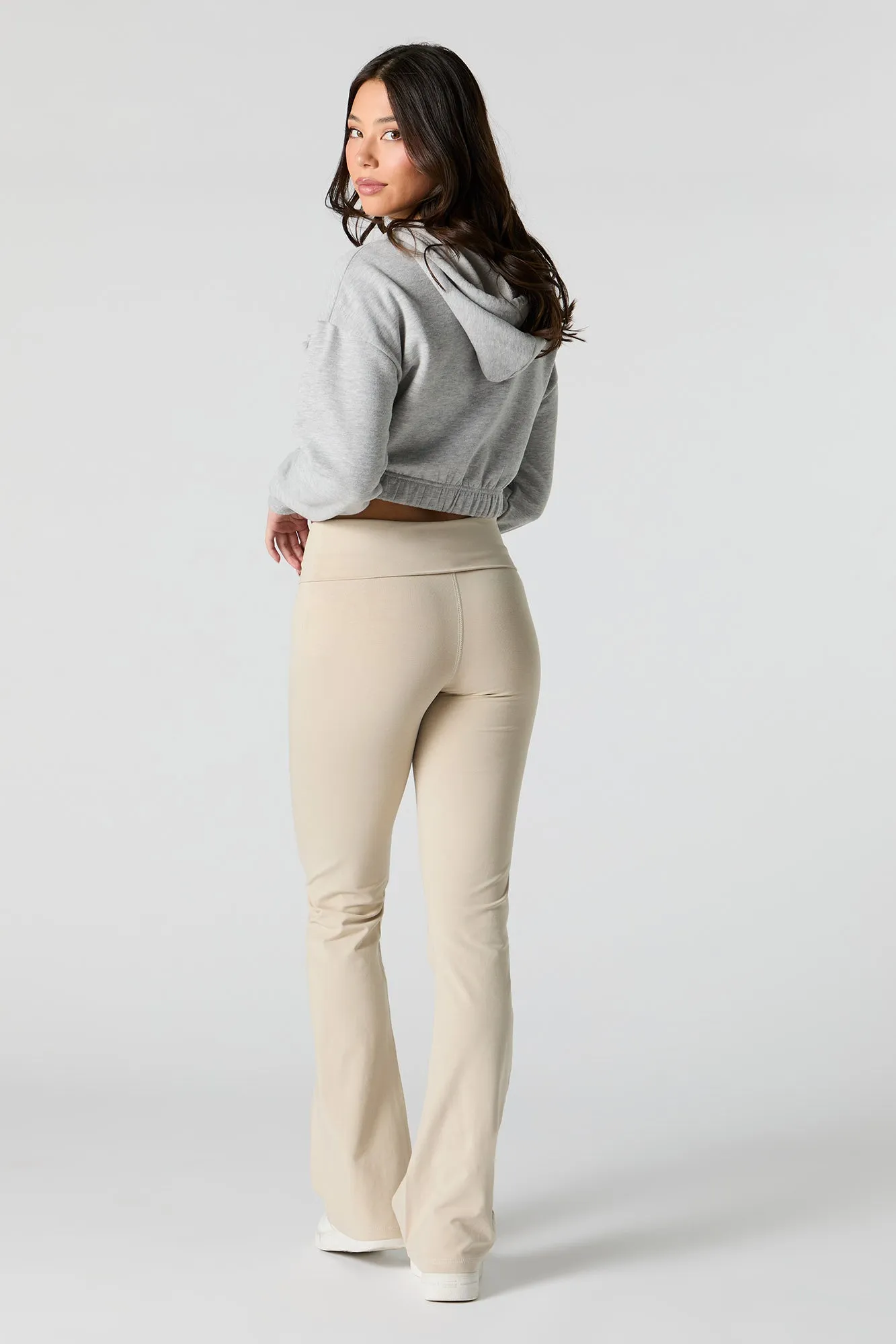 Active Foldover Waist Flare Pant