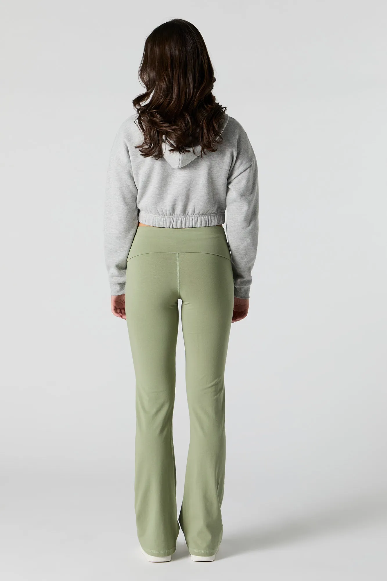 Active Foldover Waist Flare Pant