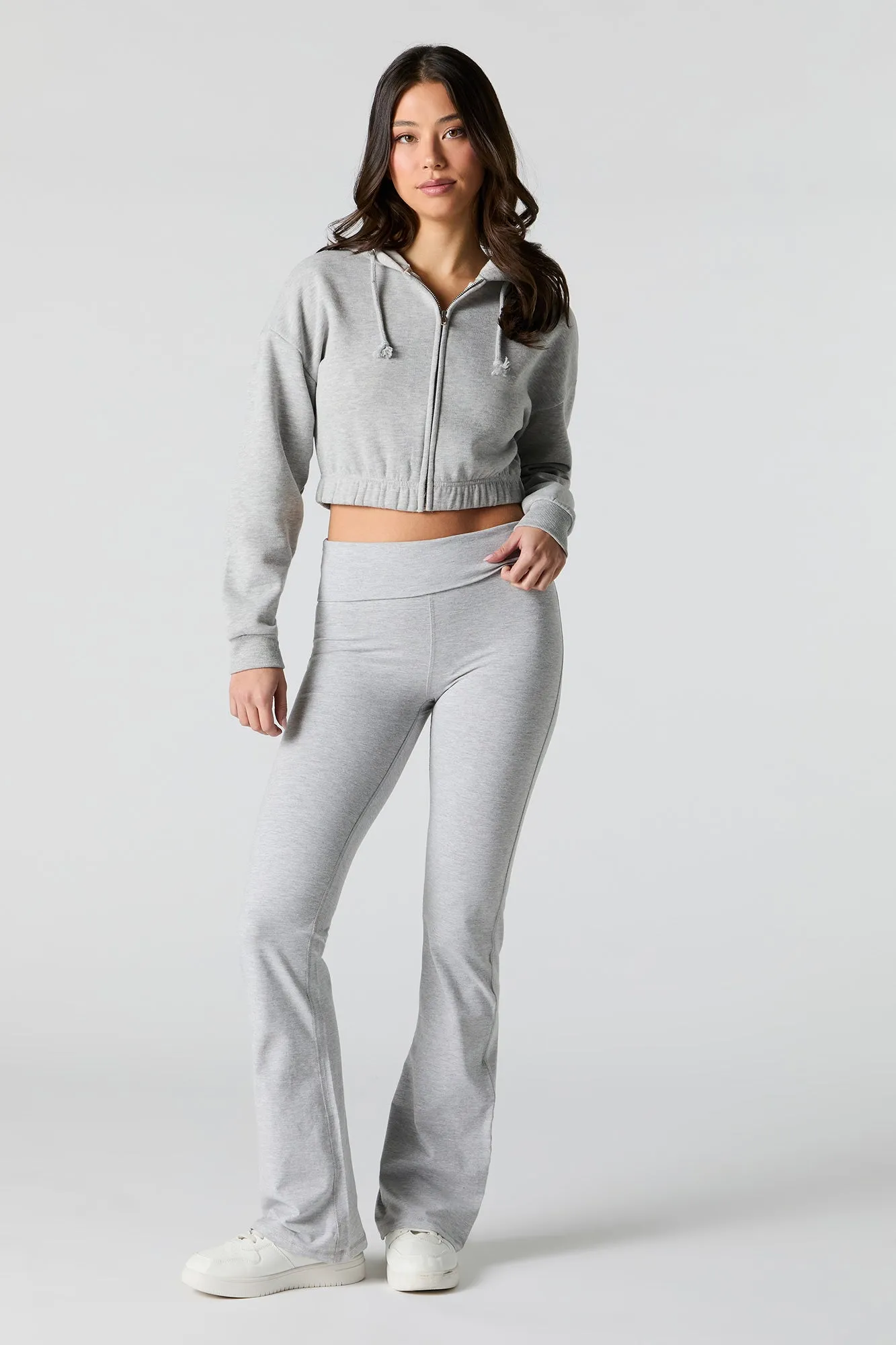 Active Foldover Waist Flare Pant