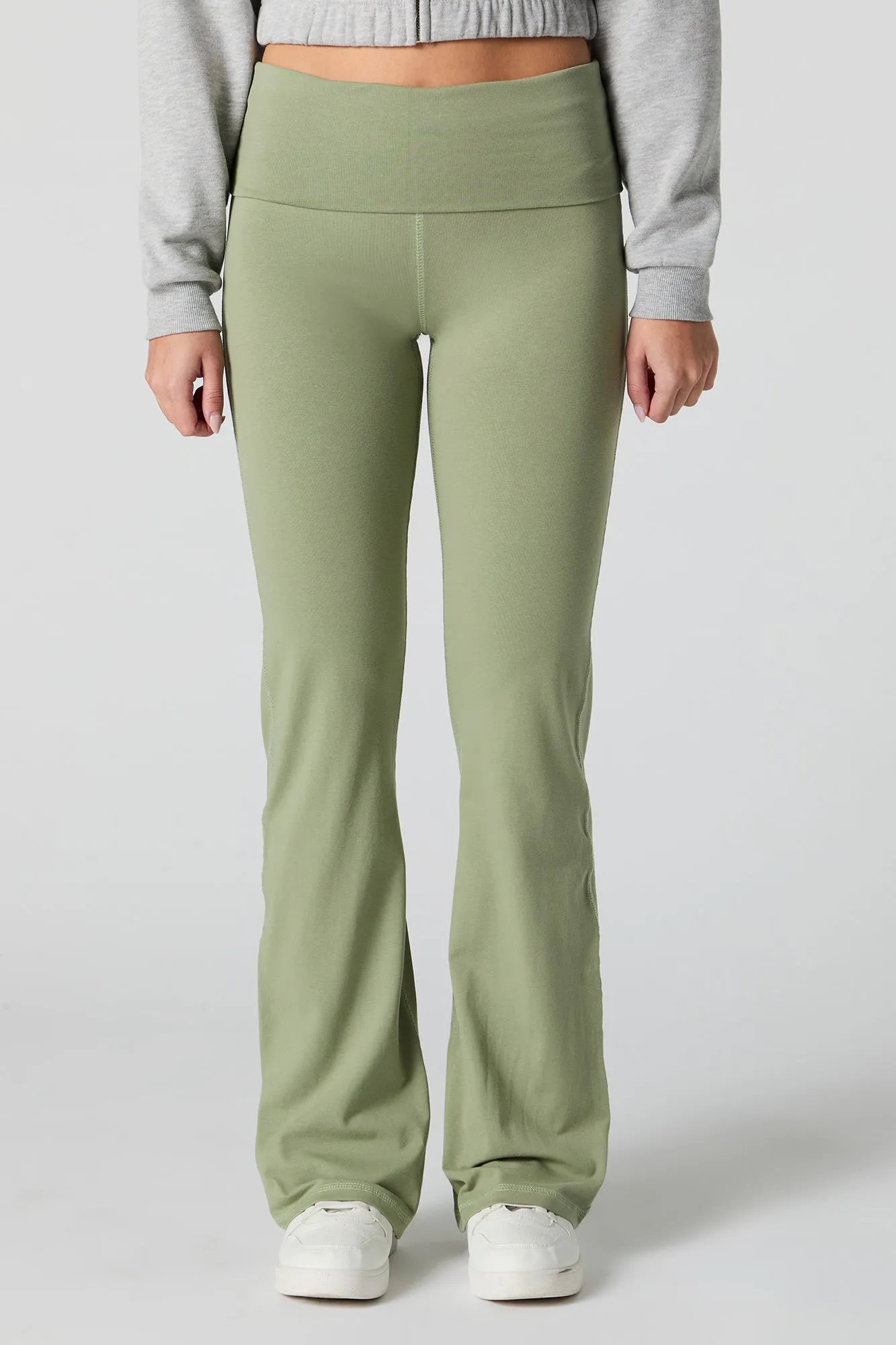 Active Foldover Waist Flare Pant