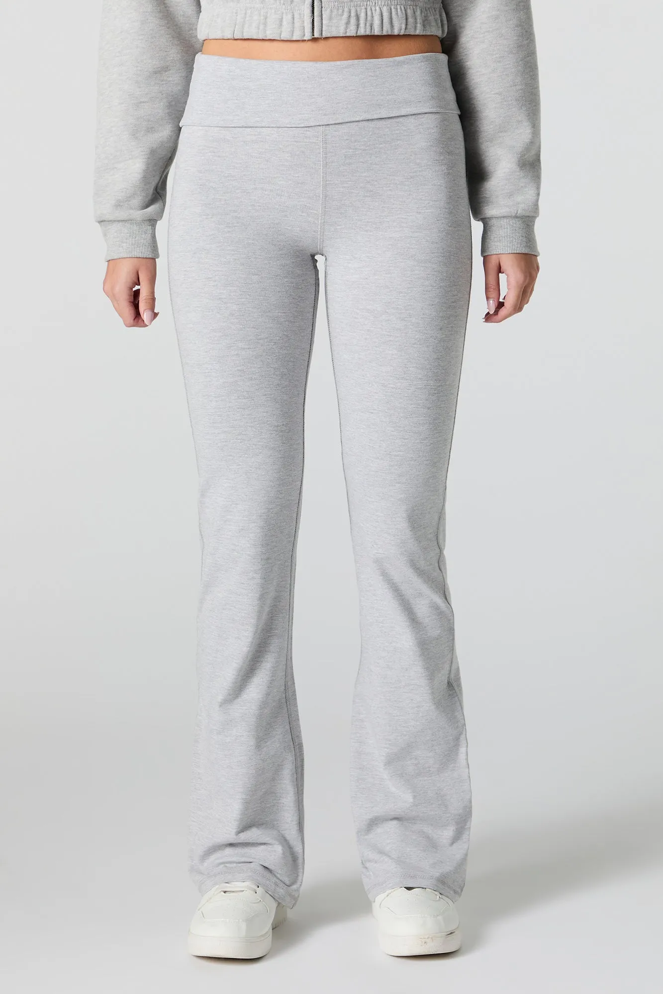 Active Foldover Waist Flare Pant