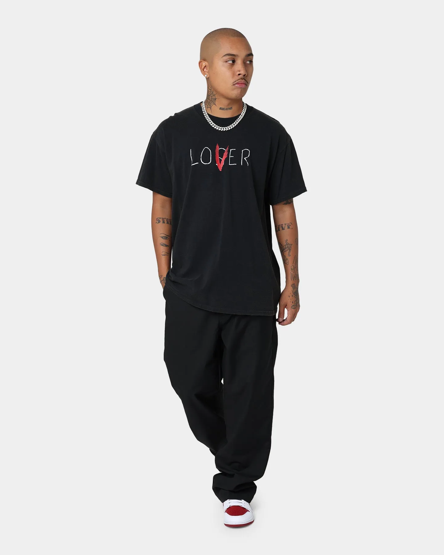 American Thrift X IT Lover Vintage T-Shirt Black Wash