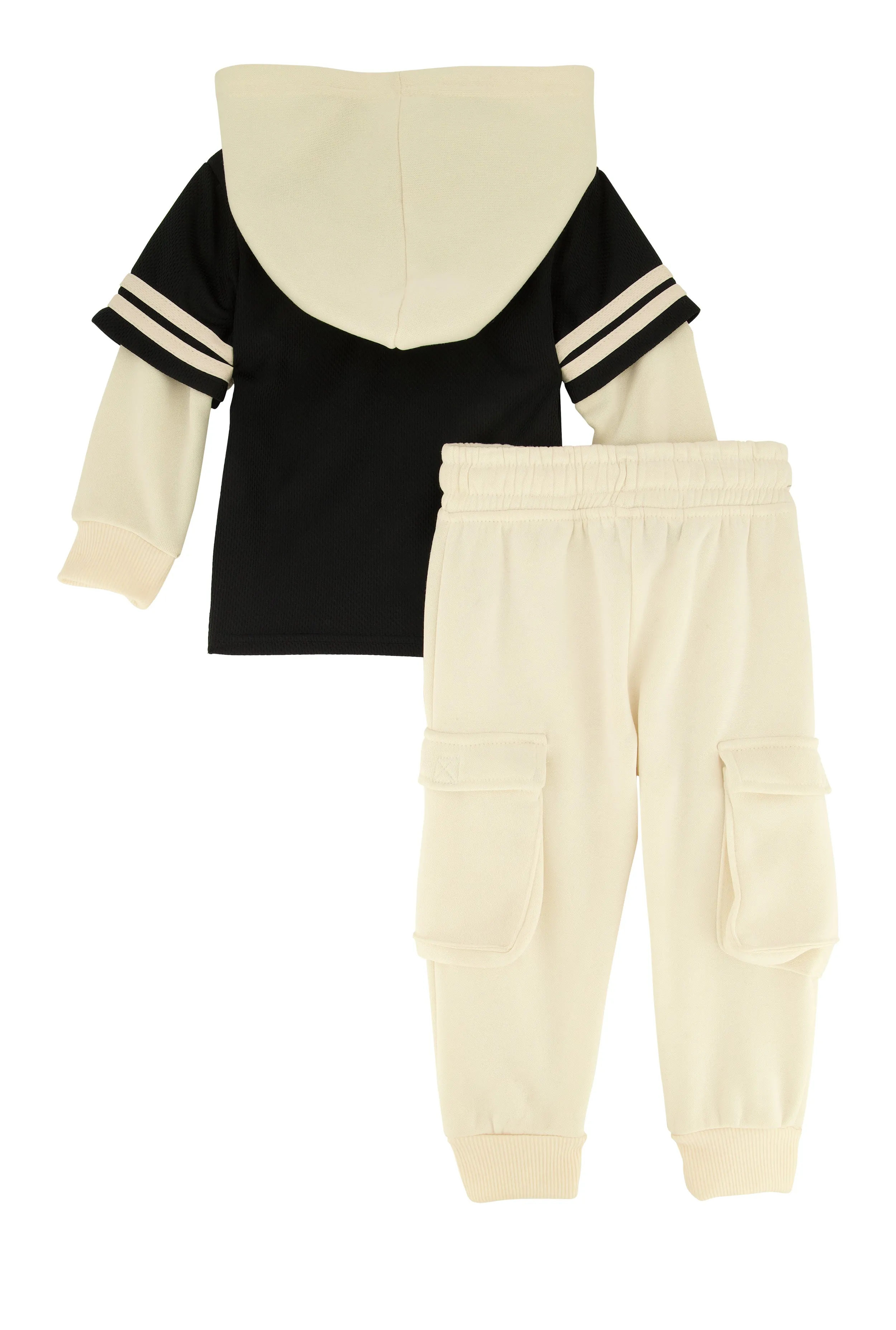 Baby Boys 12-24M Hustle Jersey Hoodie and Joggers