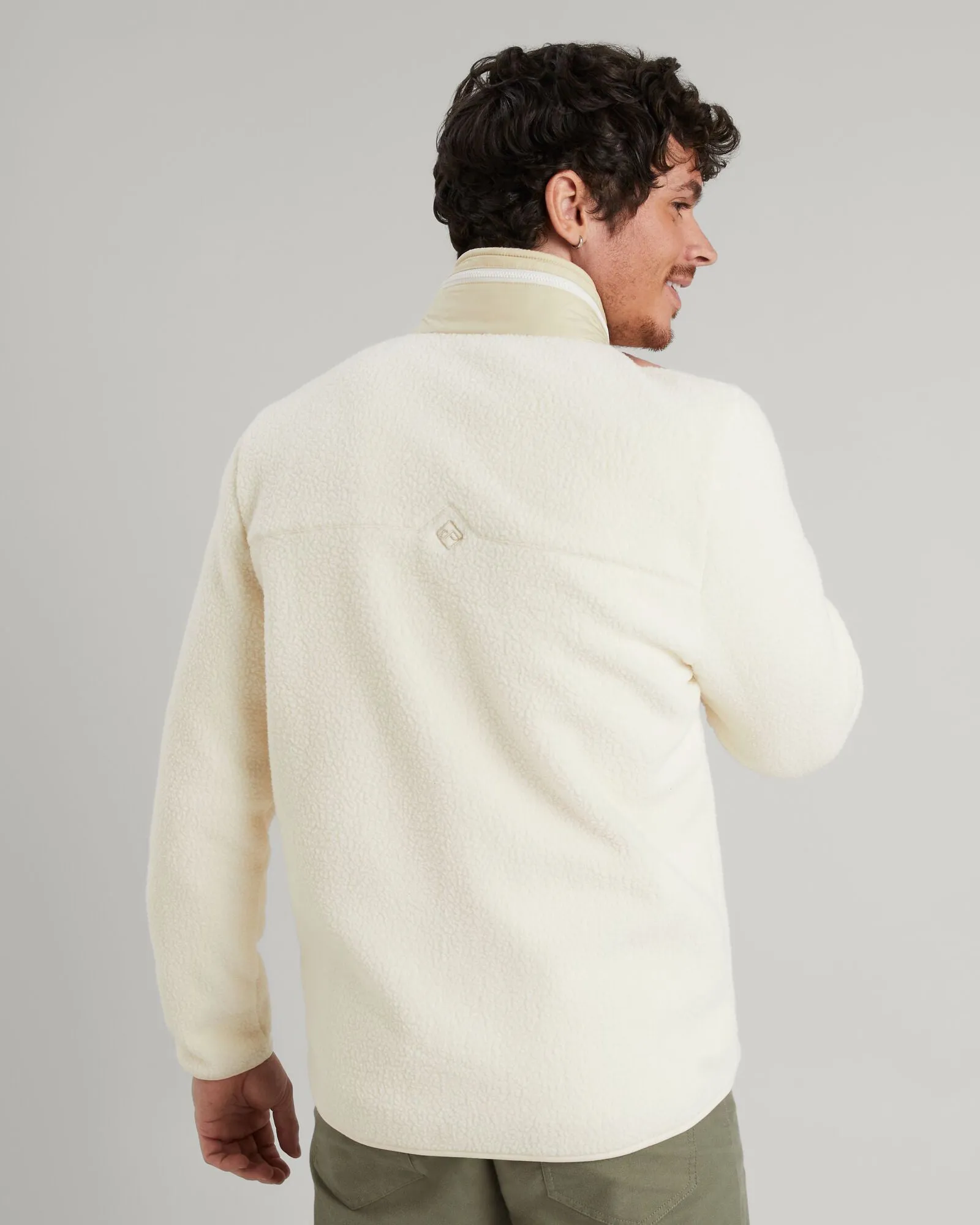 Baffin Island Men's Fleece Jacket - Natural