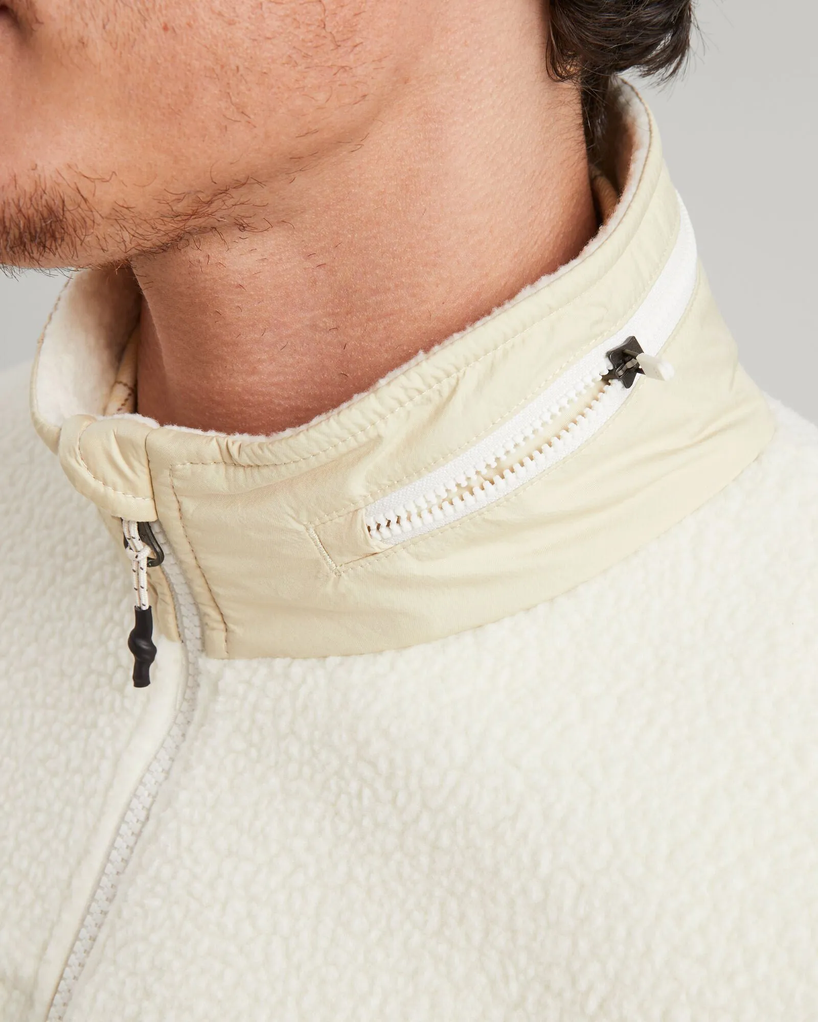 Baffin Island Men's Fleece Jacket - Natural