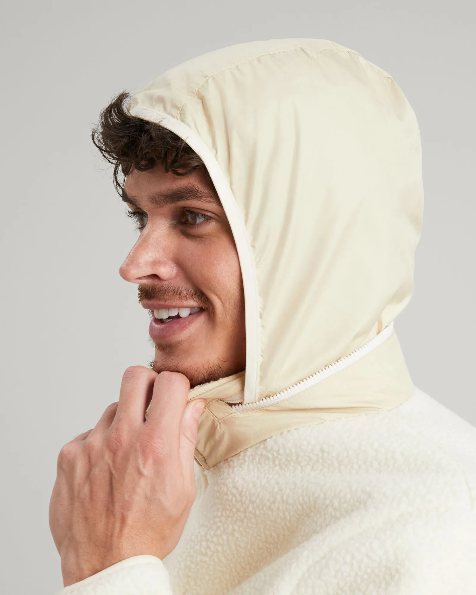 Baffin Island Men's Fleece Jacket - Natural