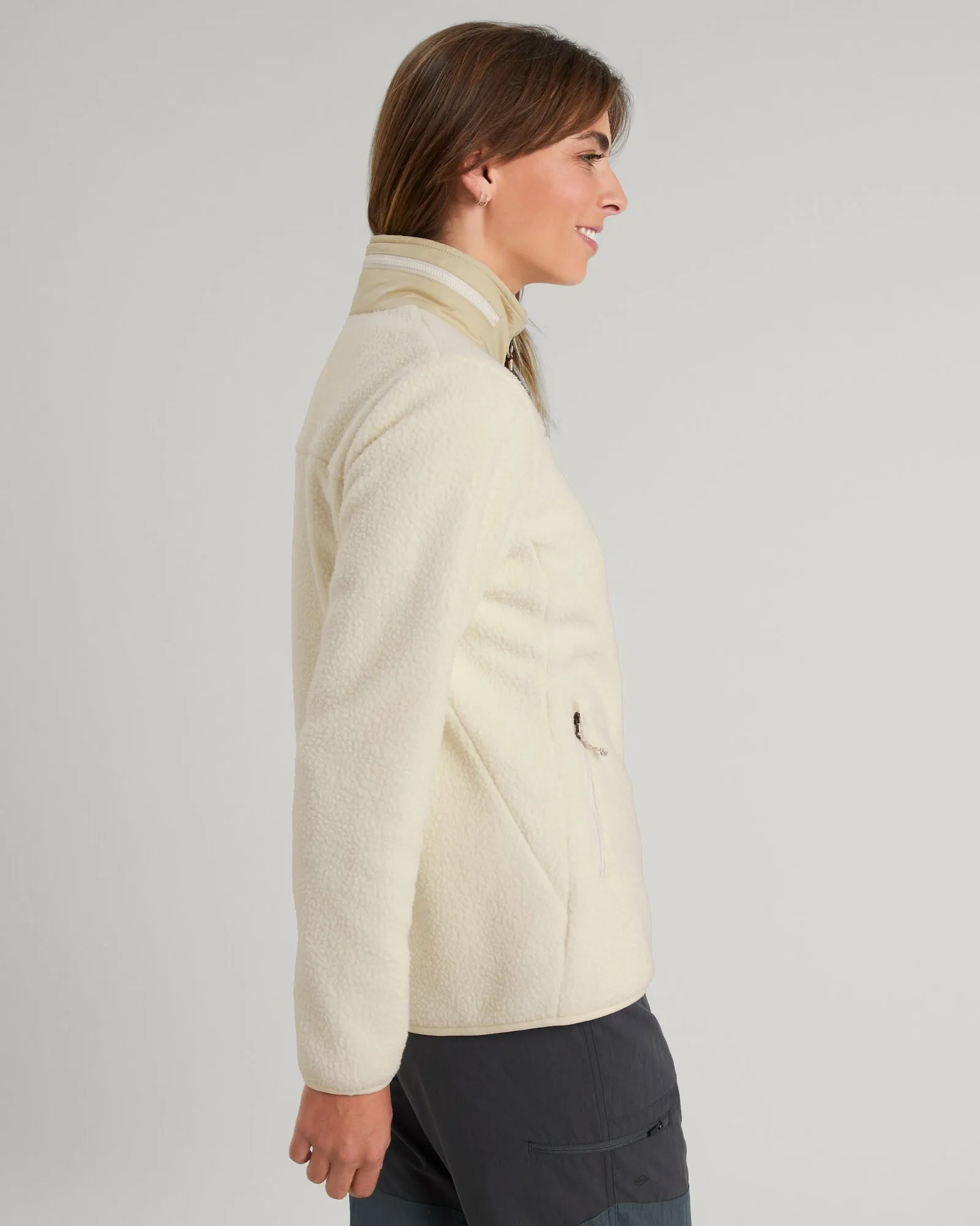 Baffin Island Women's Fleece Jacket - Natural