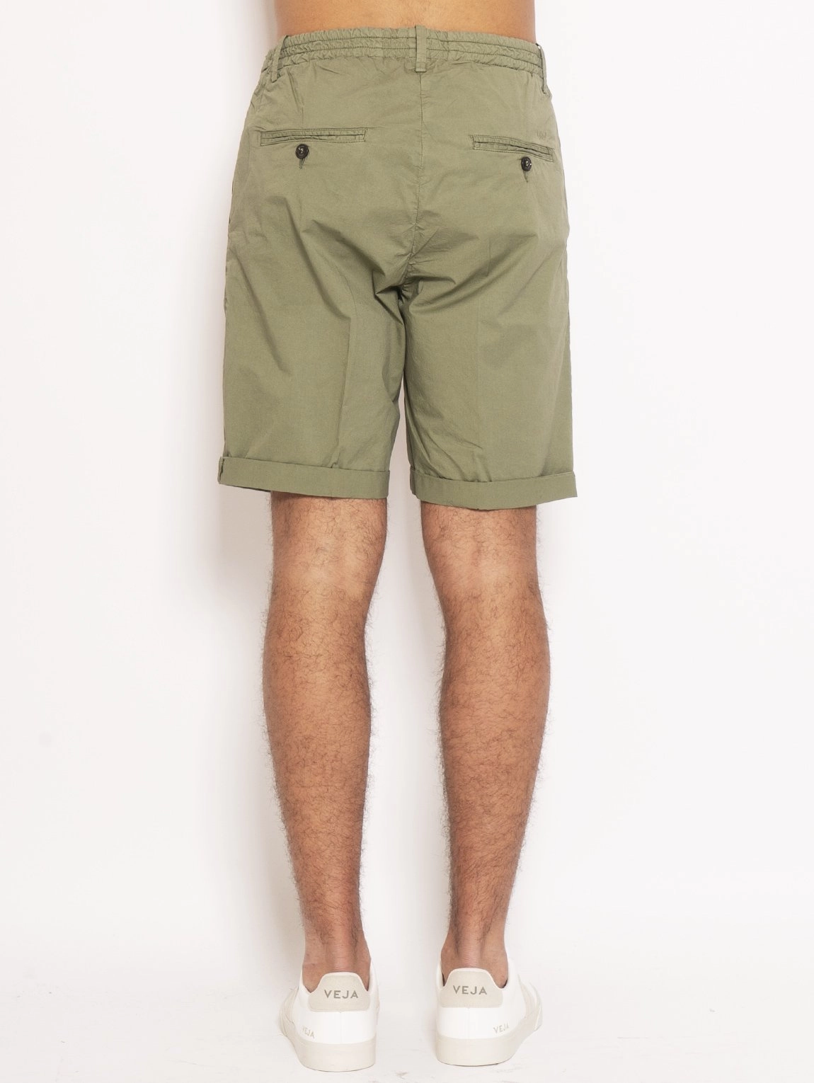 Bermuda with Green Drawstring