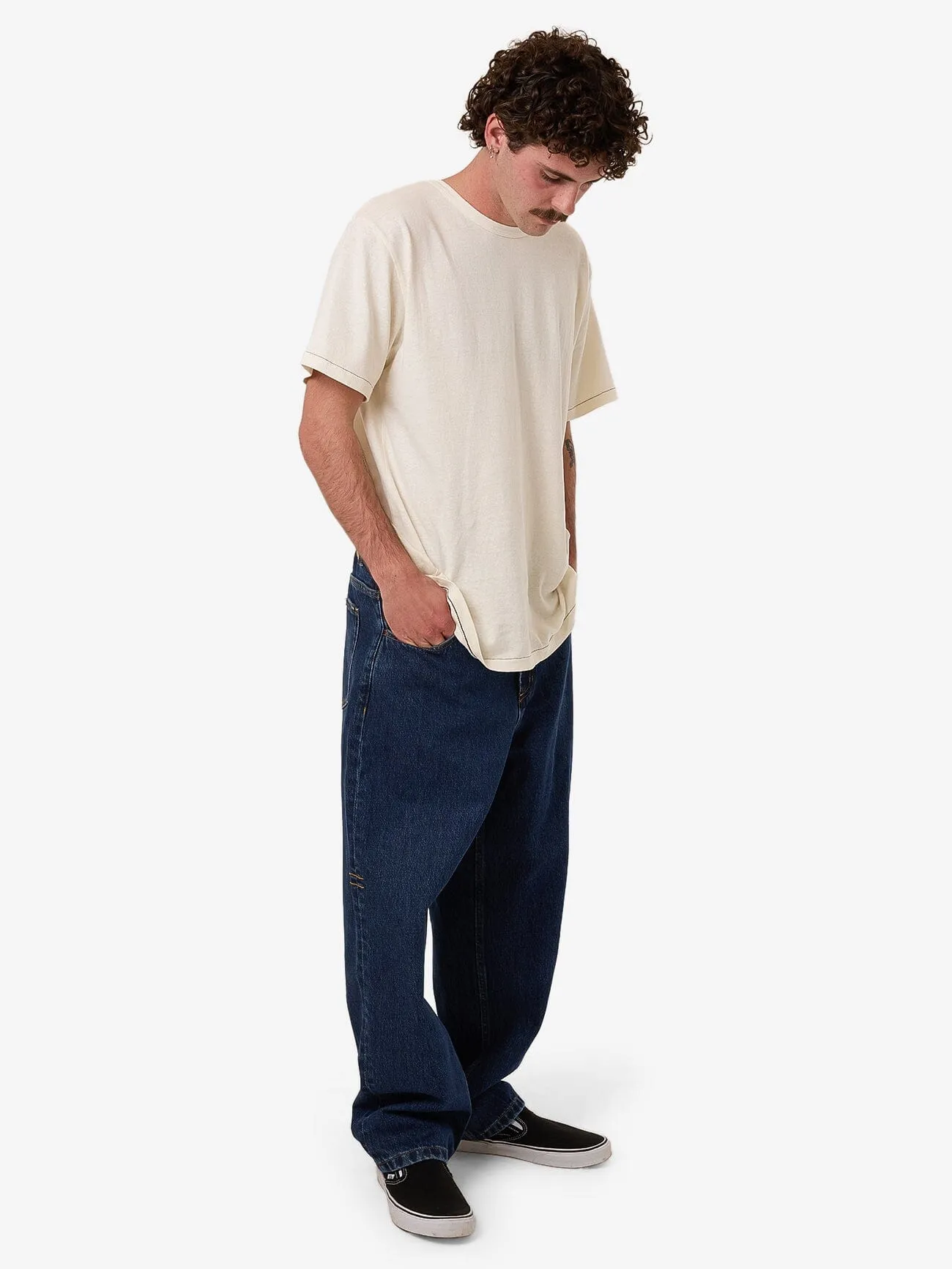 Big Slacker Baggy Denim Jean - Rinsed Ink