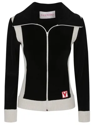 Black Chenille Sweatshirt