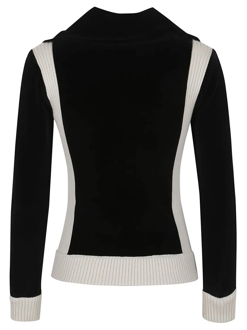 Black Chenille Sweatshirt