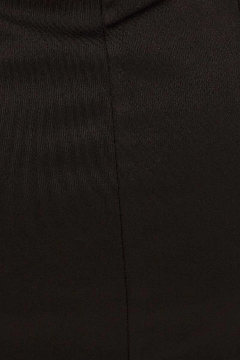 Black Evening Bodycon Mini Dress
