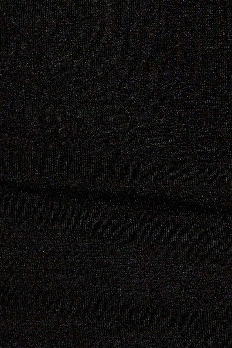 Black Mini Dress Halter Neck