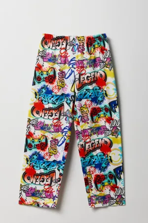 Boys Printed Pajama Pant