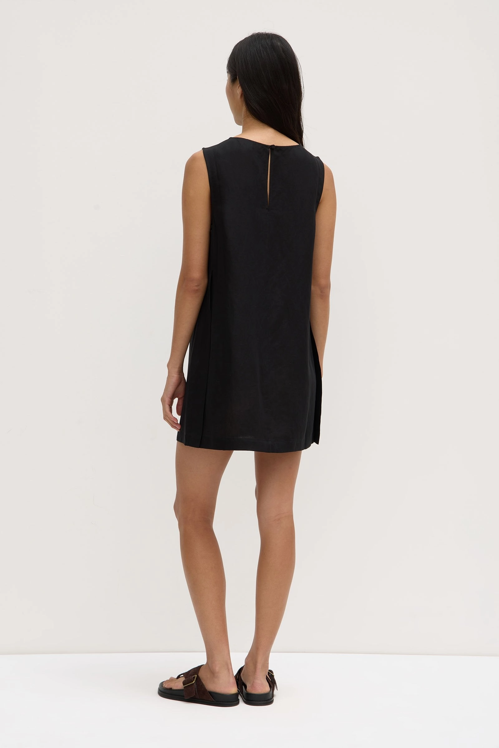 Bridget Linen Silk Mini Dress
