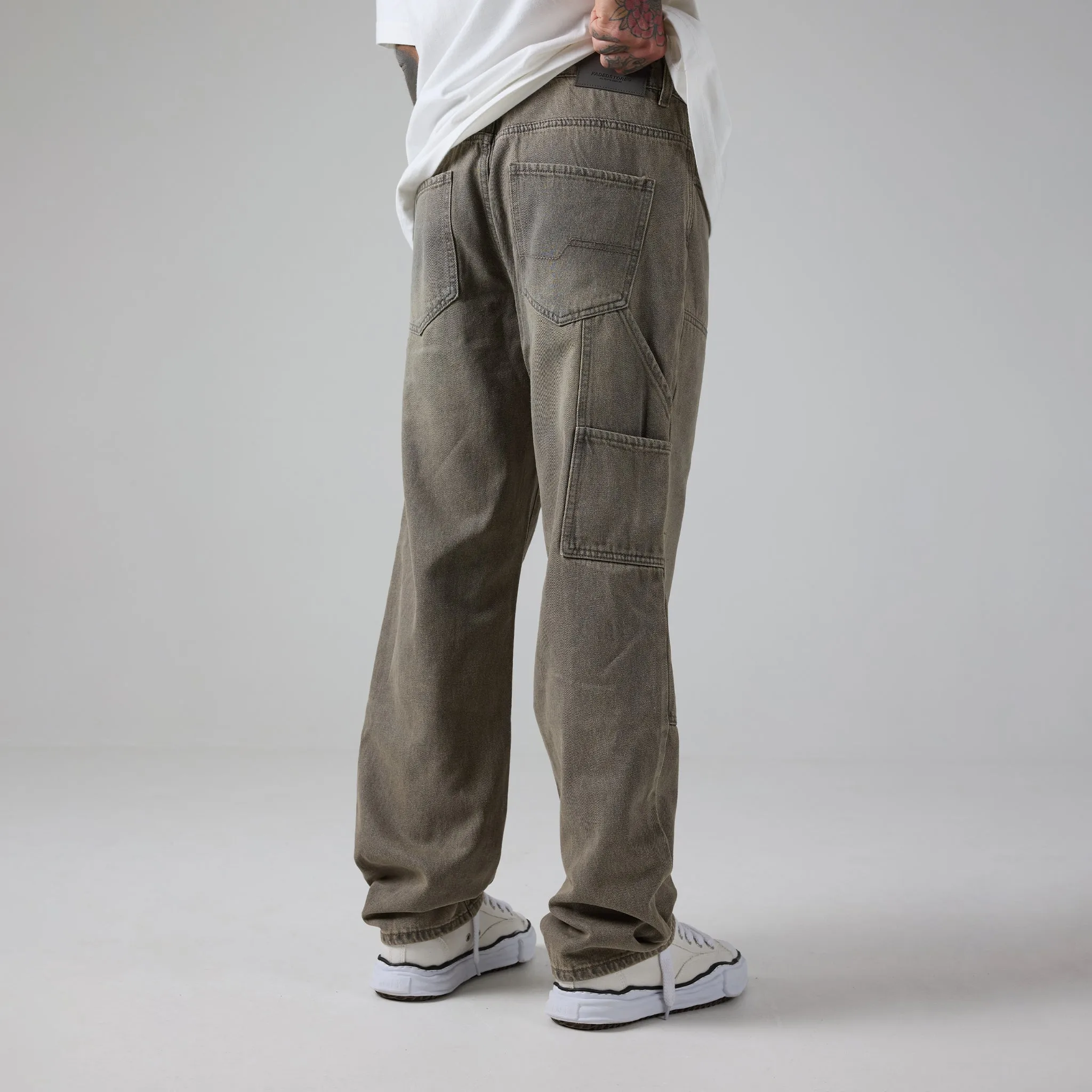 Carpenter Jean | Washed Brown