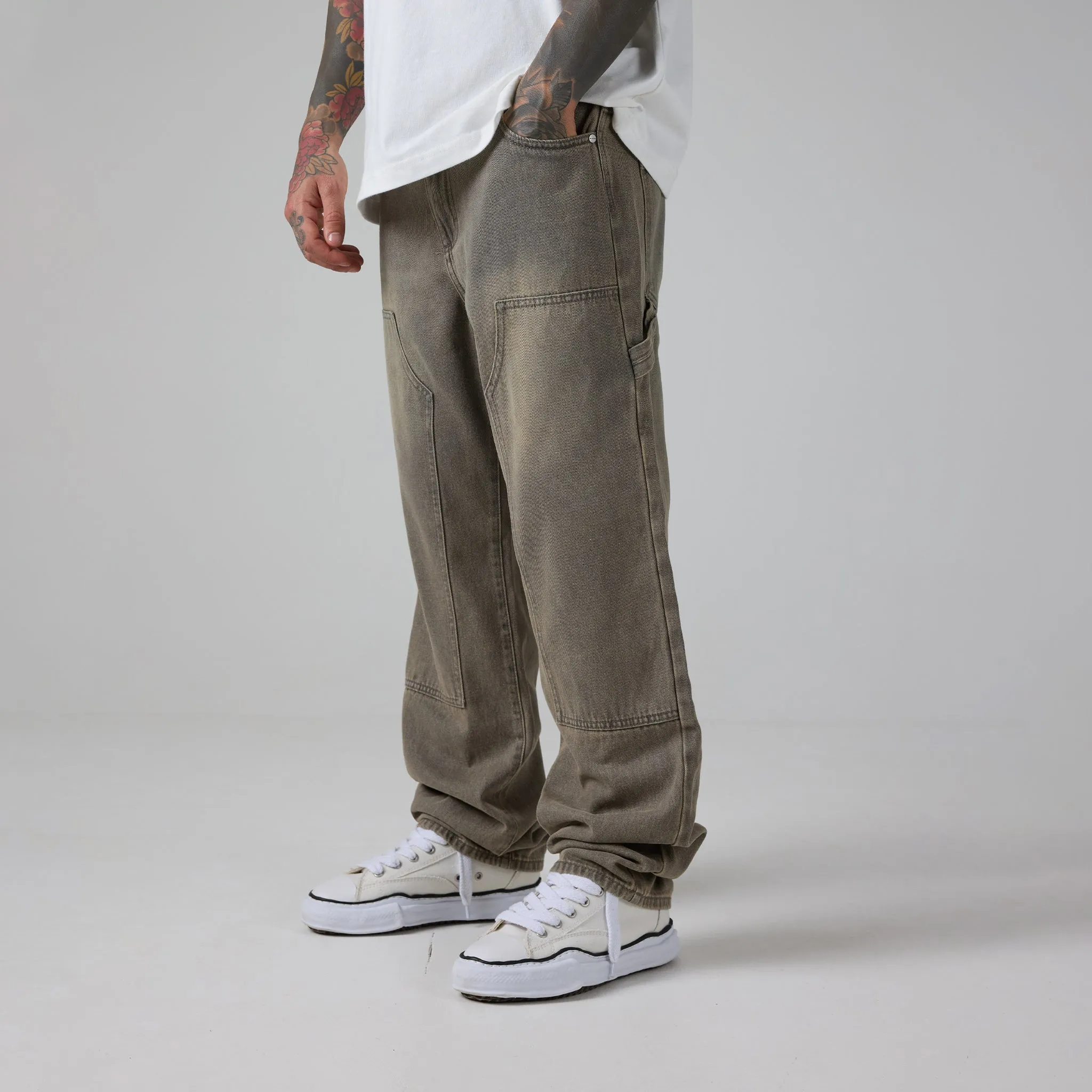 Carpenter Jean | Washed Brown