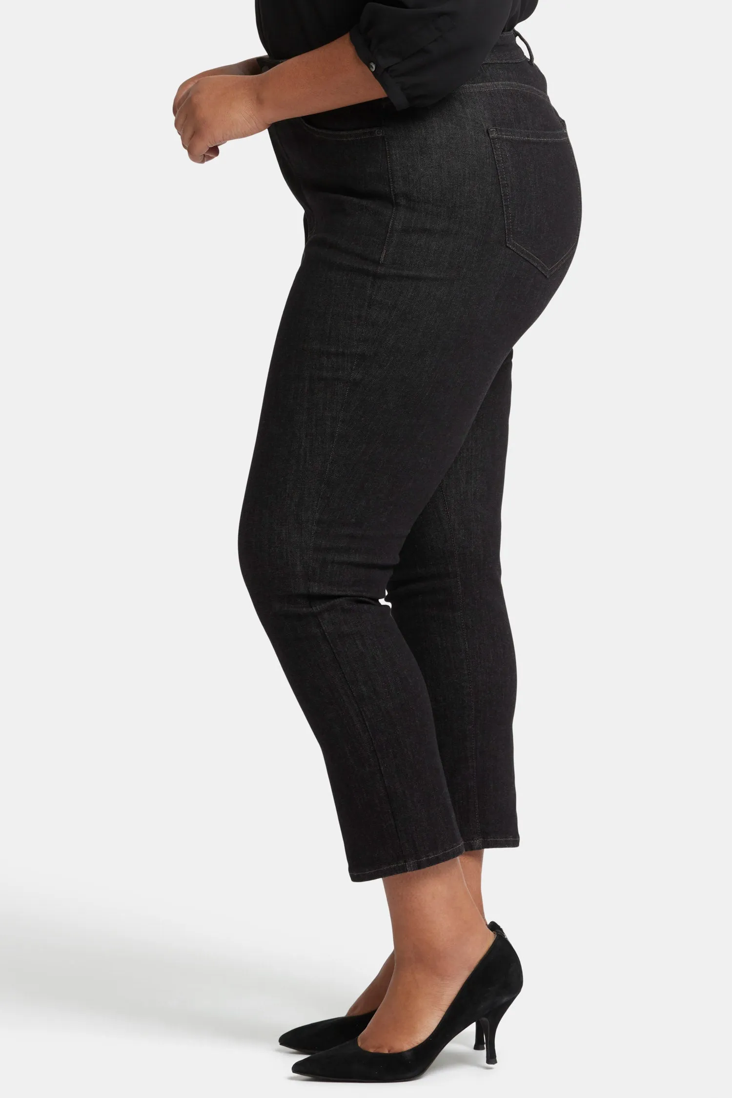 Curve Shaper™ Sheri Slim Ankle Jeans In Plus Size - Gardenranch