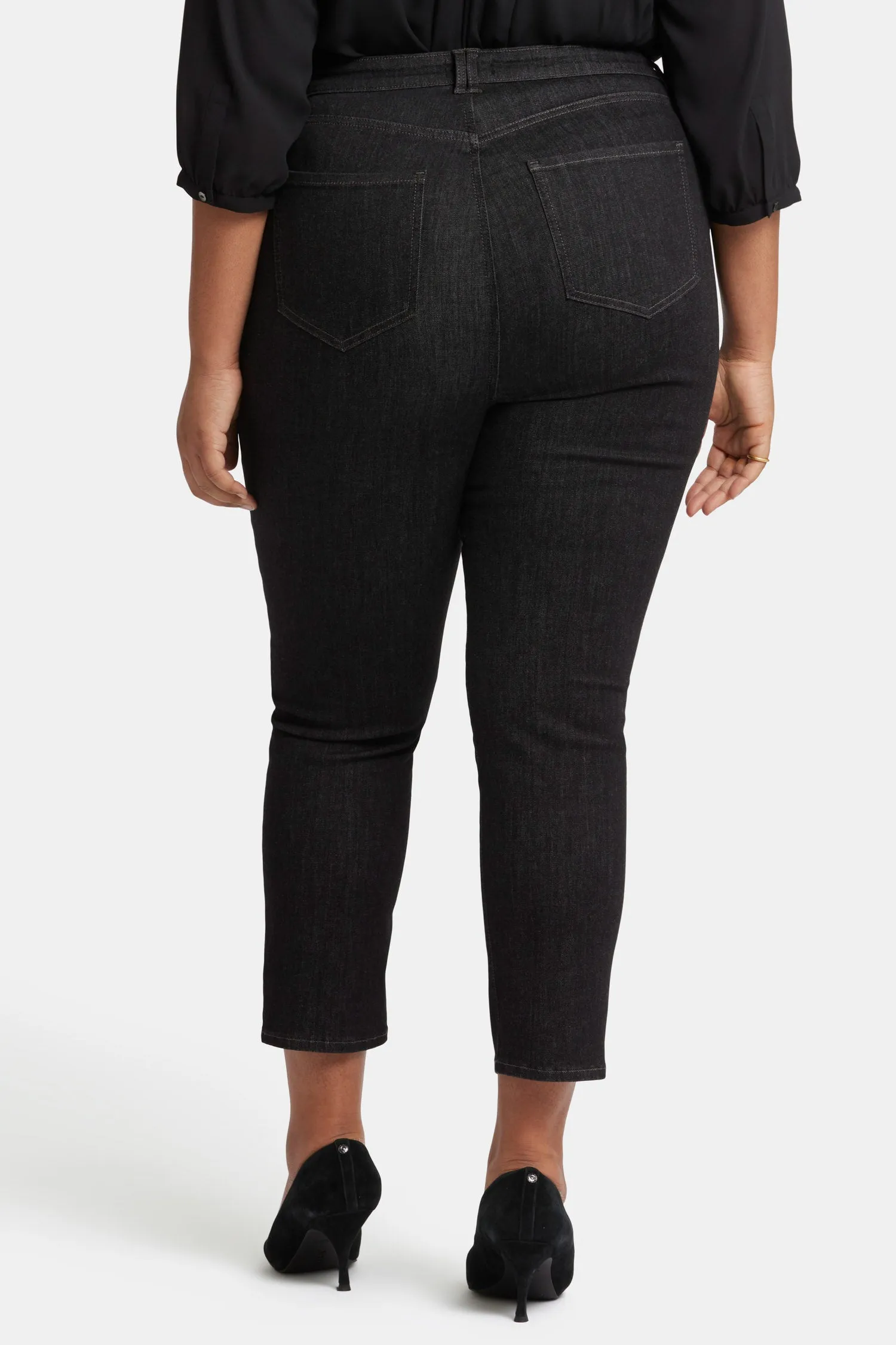 Curve Shaper™ Sheri Slim Ankle Jeans In Plus Size - Gardenranch