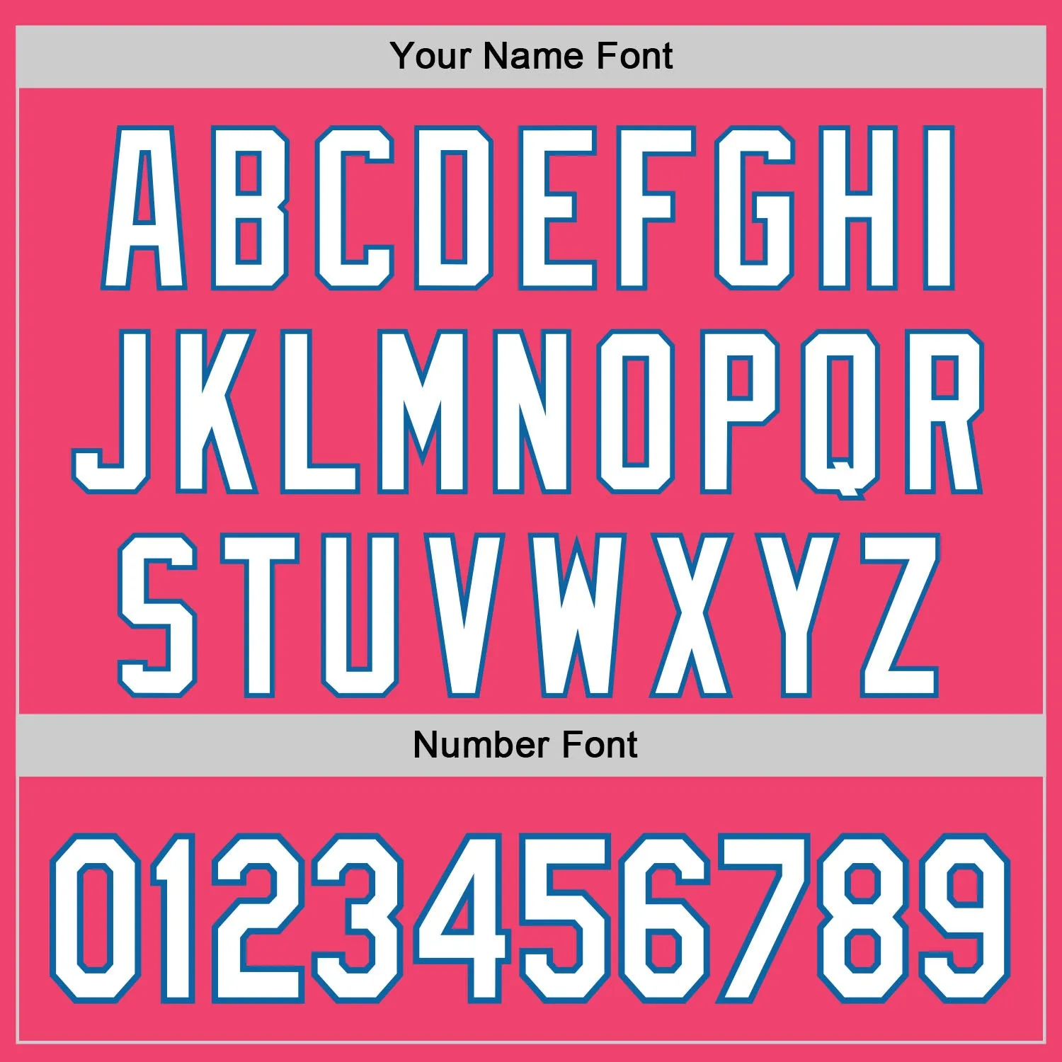 Custom Neon Pink White-Blue 3D Pattern Design Father's Day Family Love Authentic Baseball Jersey