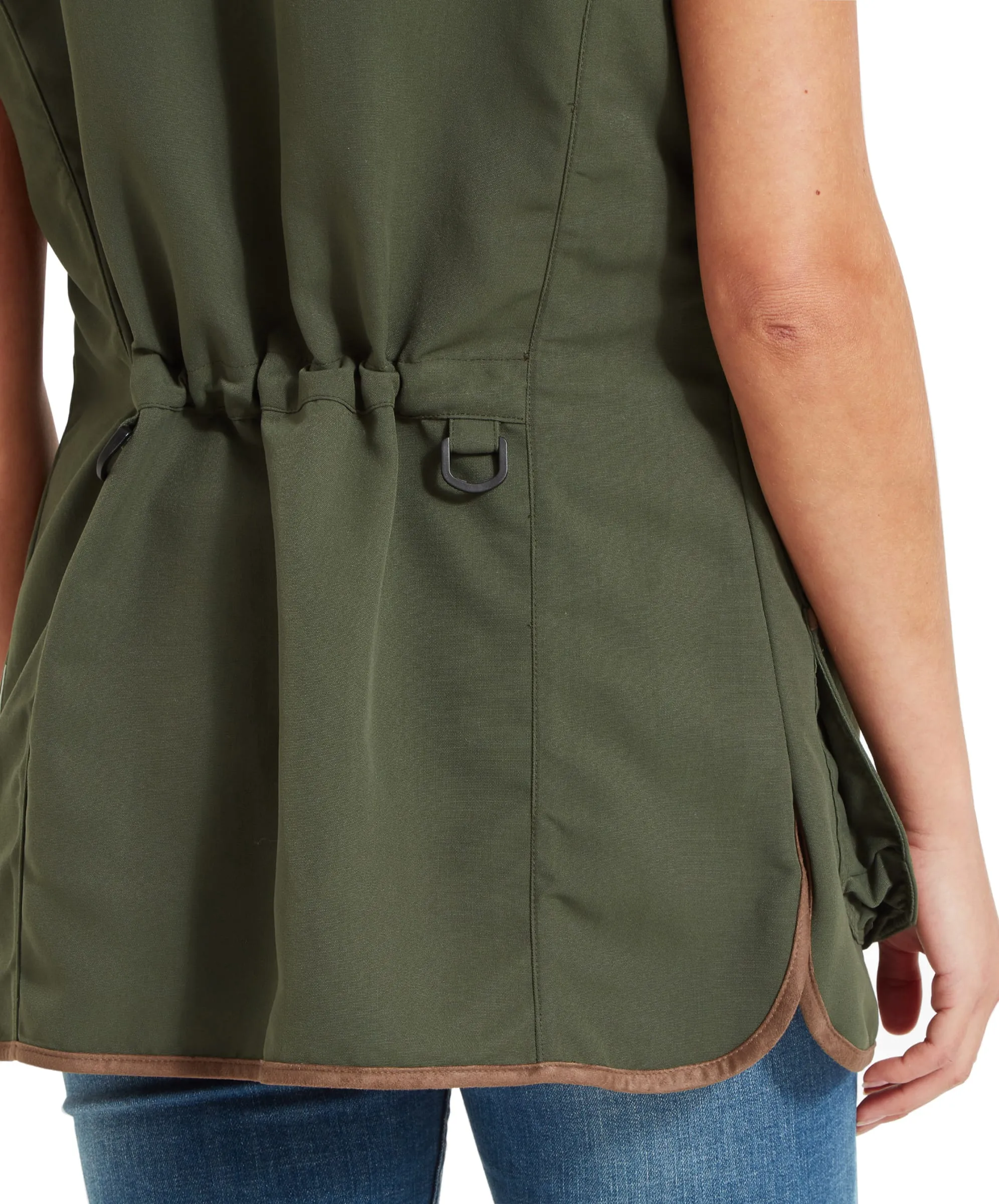 Edenham Clay Shooting Vest - Forest