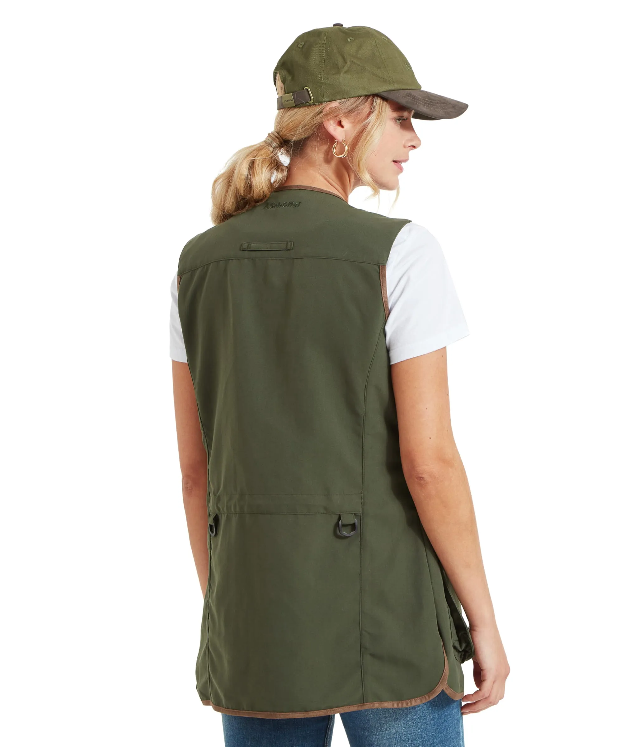 Edenham Clay Shooting Vest - Forest
