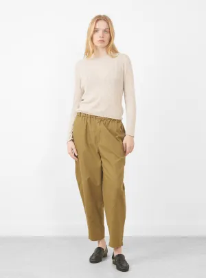 Elastic Latern Trousers, Faded Caramel