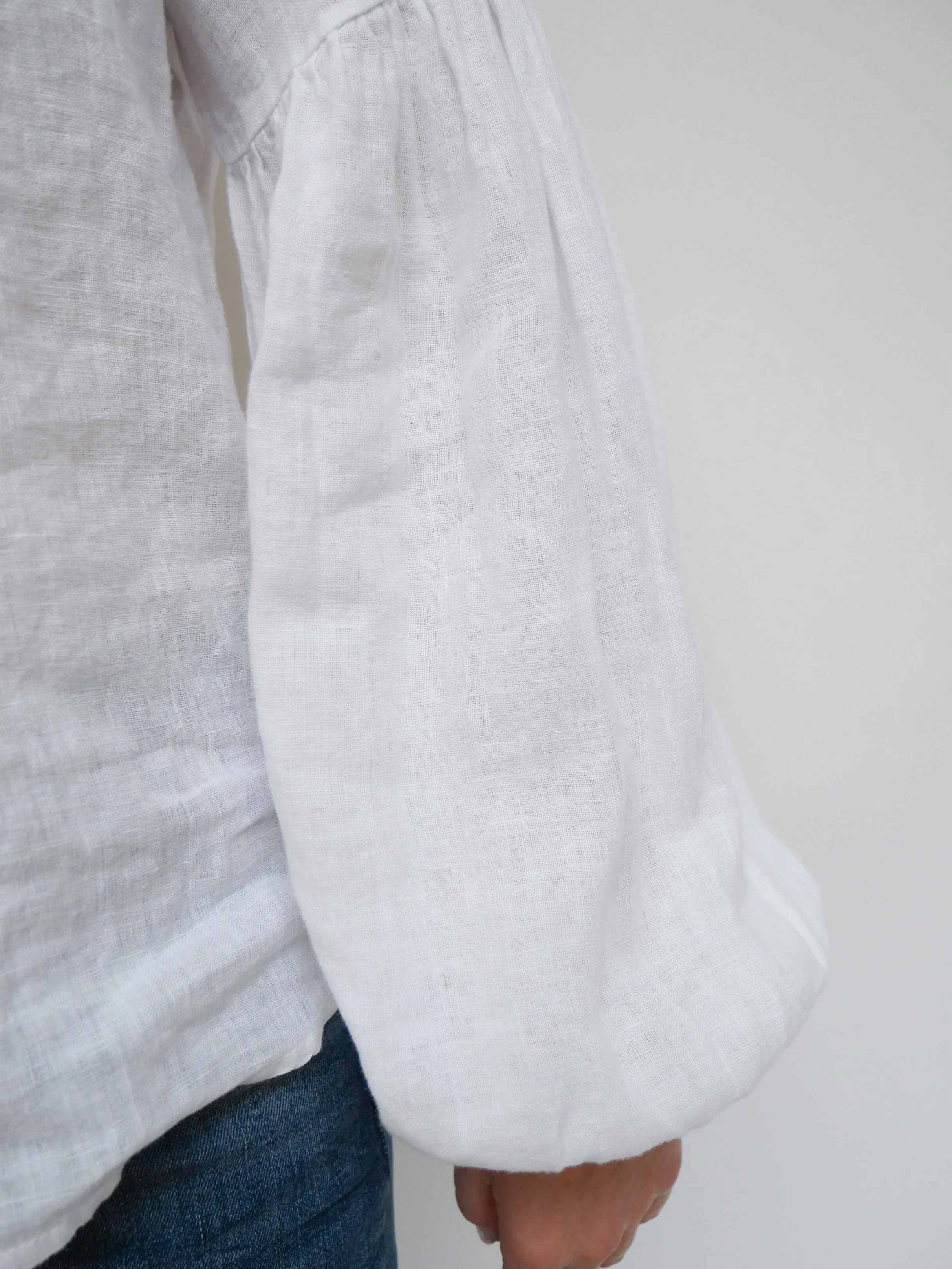 Ella Blouse White