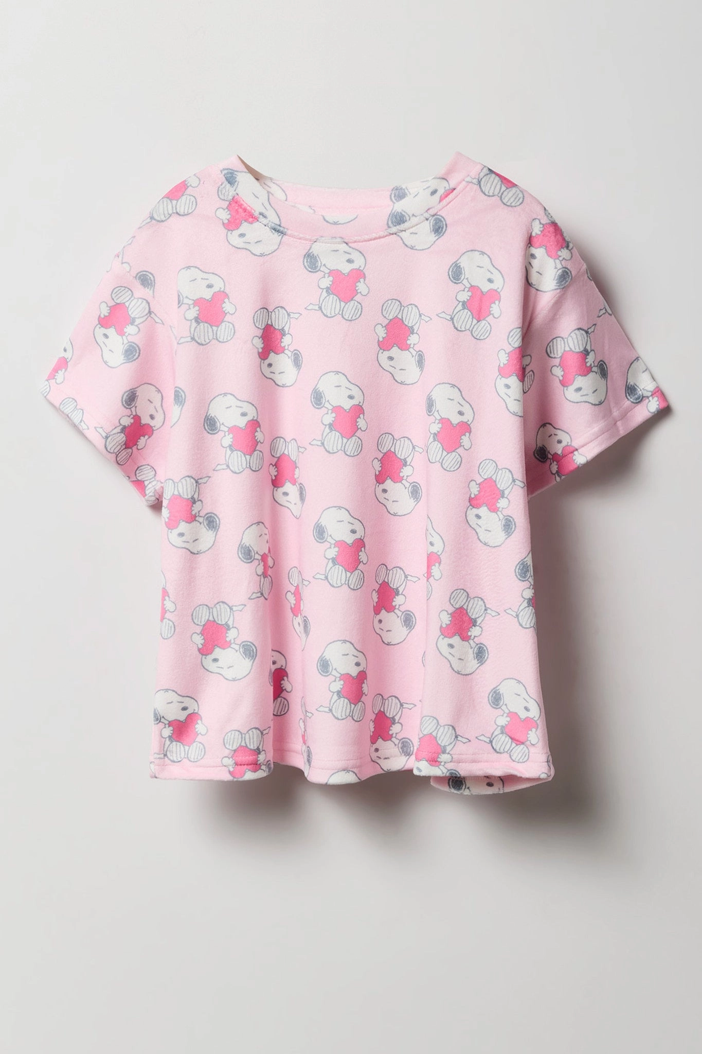 Ensemble avec t-shirt à imprimé Snoopy et pantalon pour fille