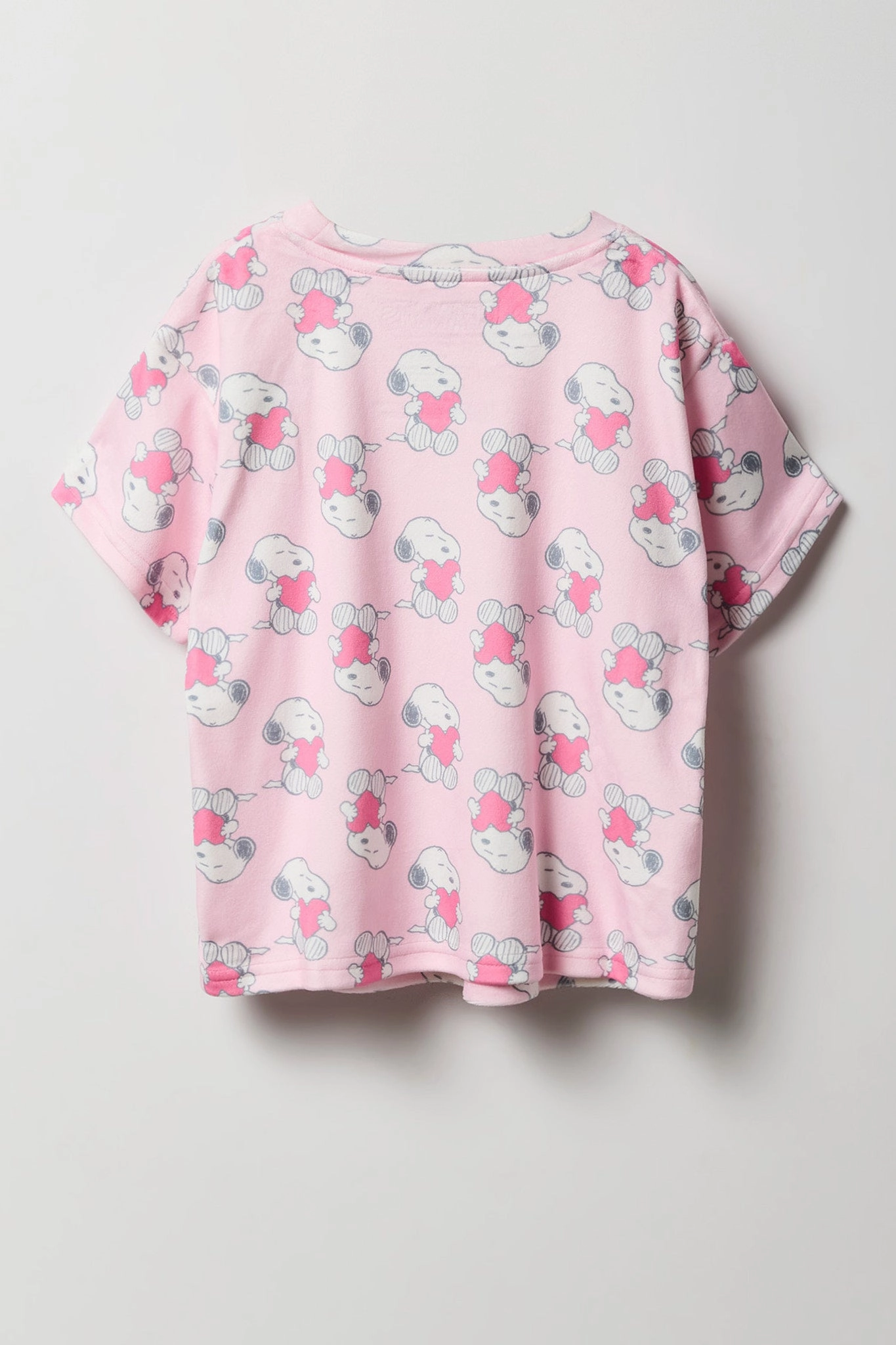 Ensemble avec t-shirt à imprimé Snoopy et pantalon pour fille
