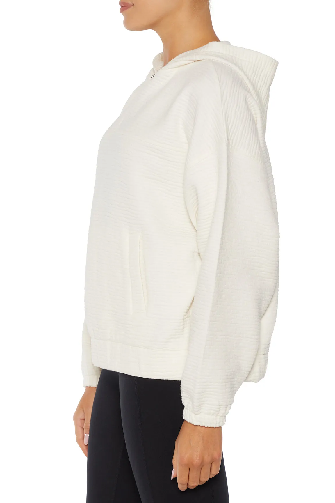 Evy Quilted Hoodie