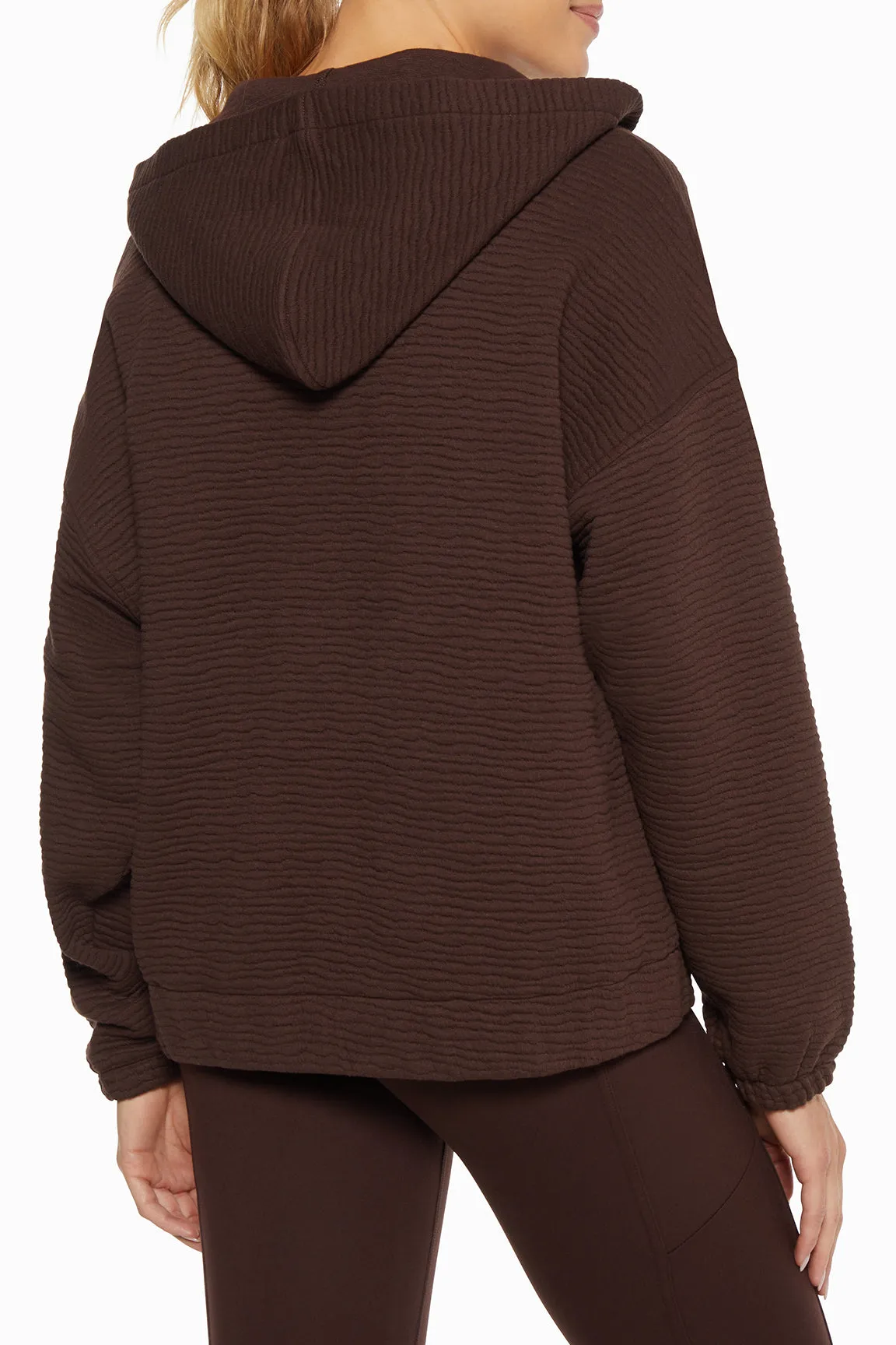 Evy Quilted Hoodie