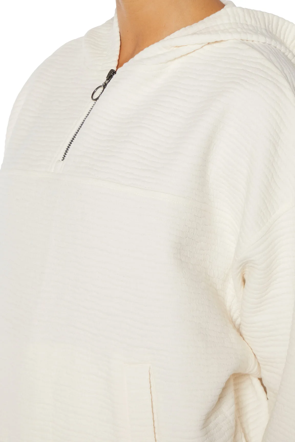 Evy Quilted Hoodie