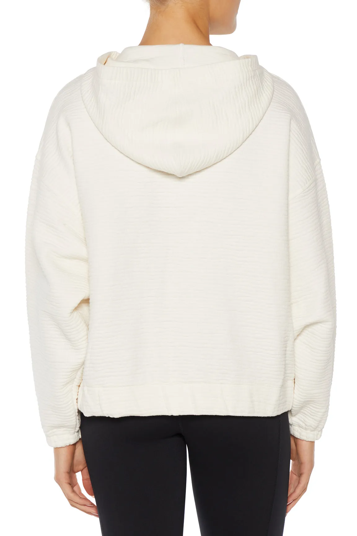 Evy Quilted Hoodie