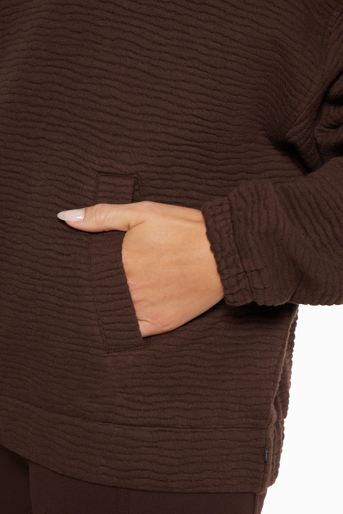 Evy Quilted Hoodie