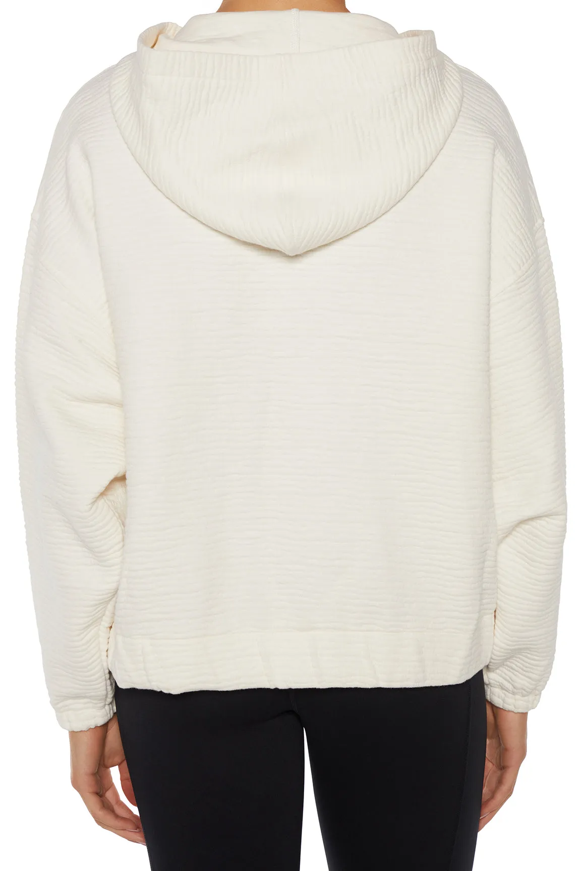Evy Quilted Hoodie