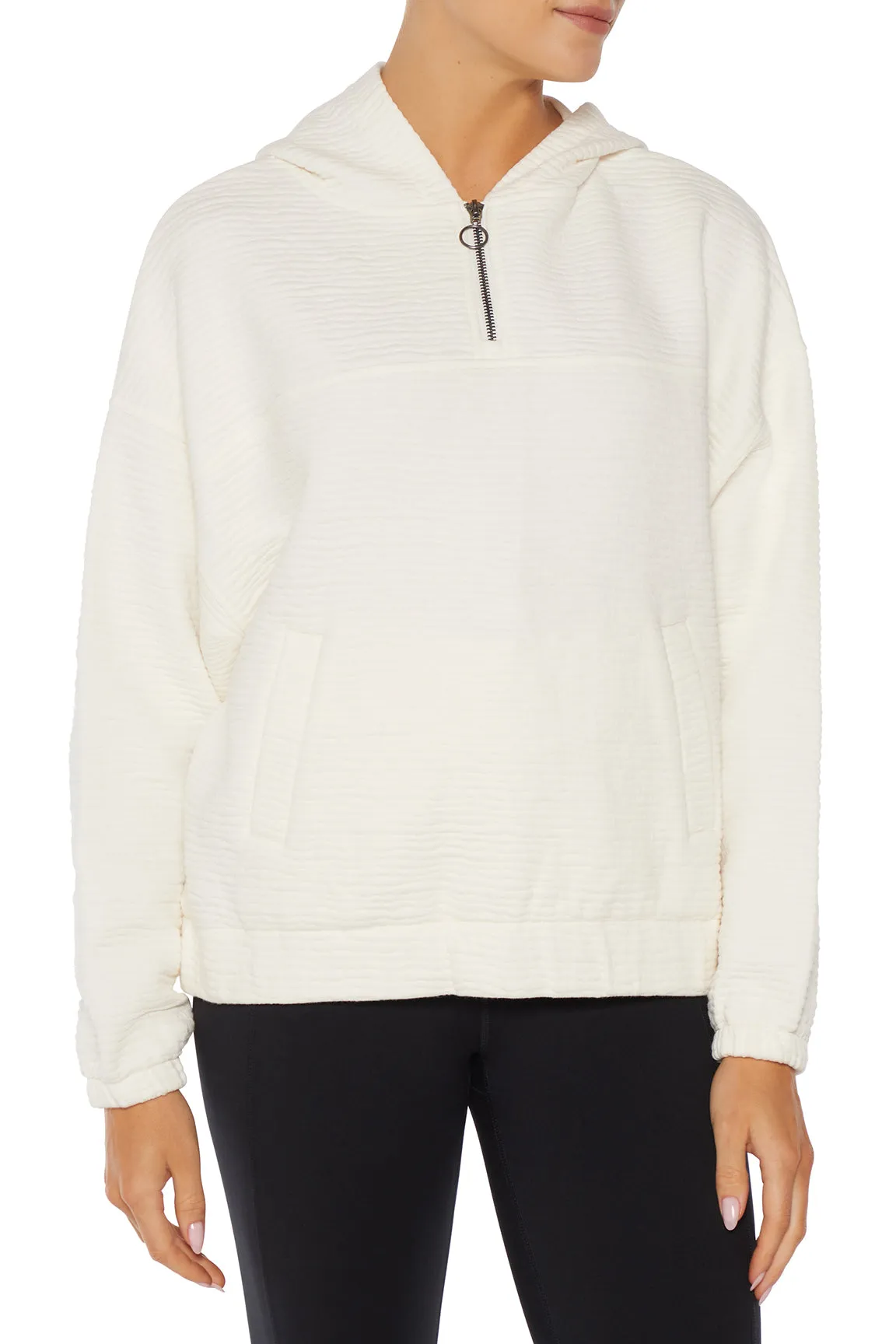 Evy Quilted Hoodie