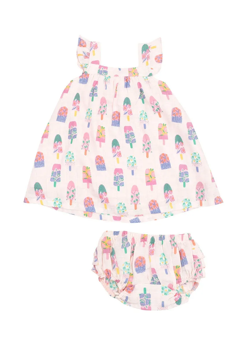 Flutter Sundress - Floral Popsicles