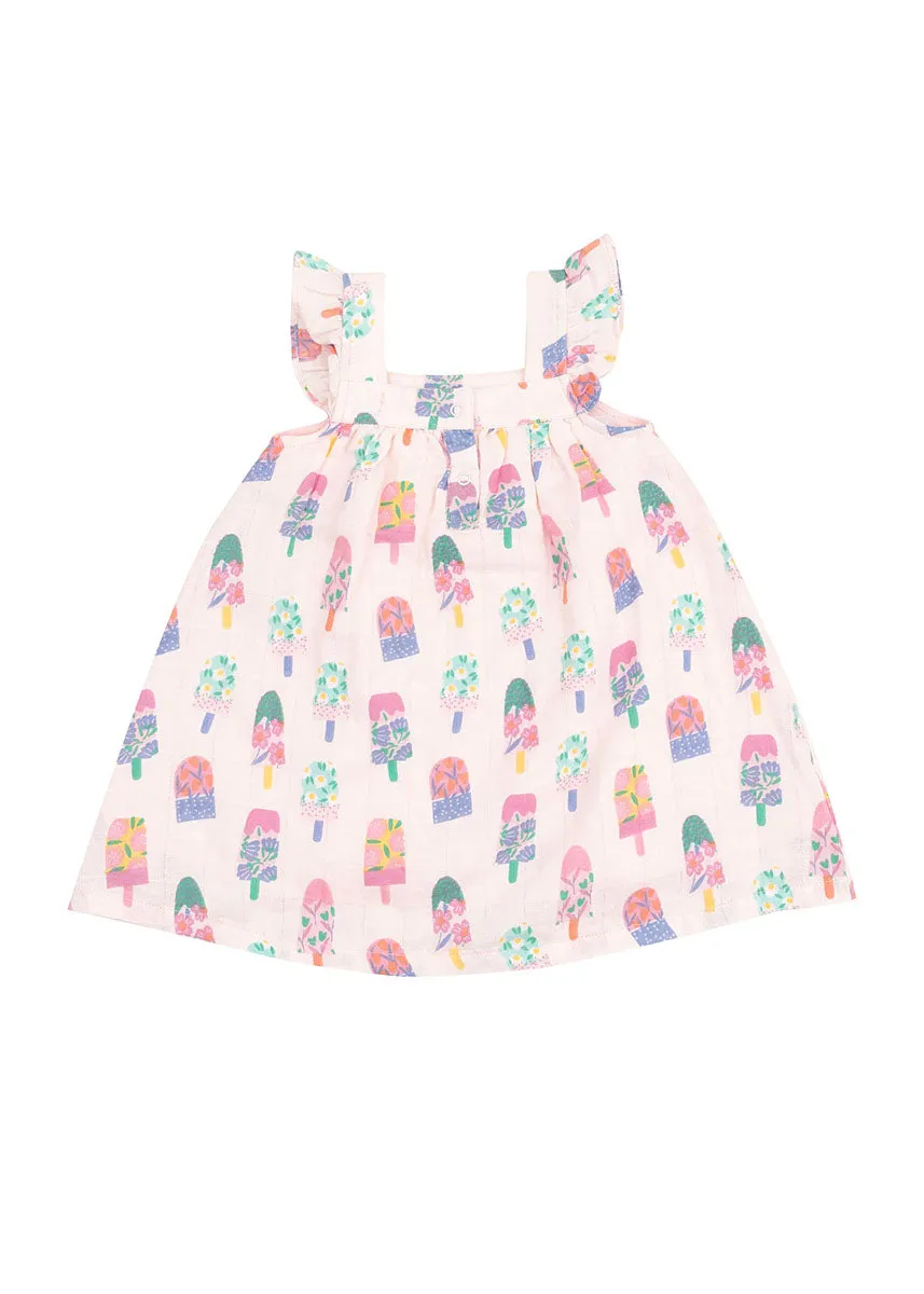 Flutter Sundress - Floral Popsicles
