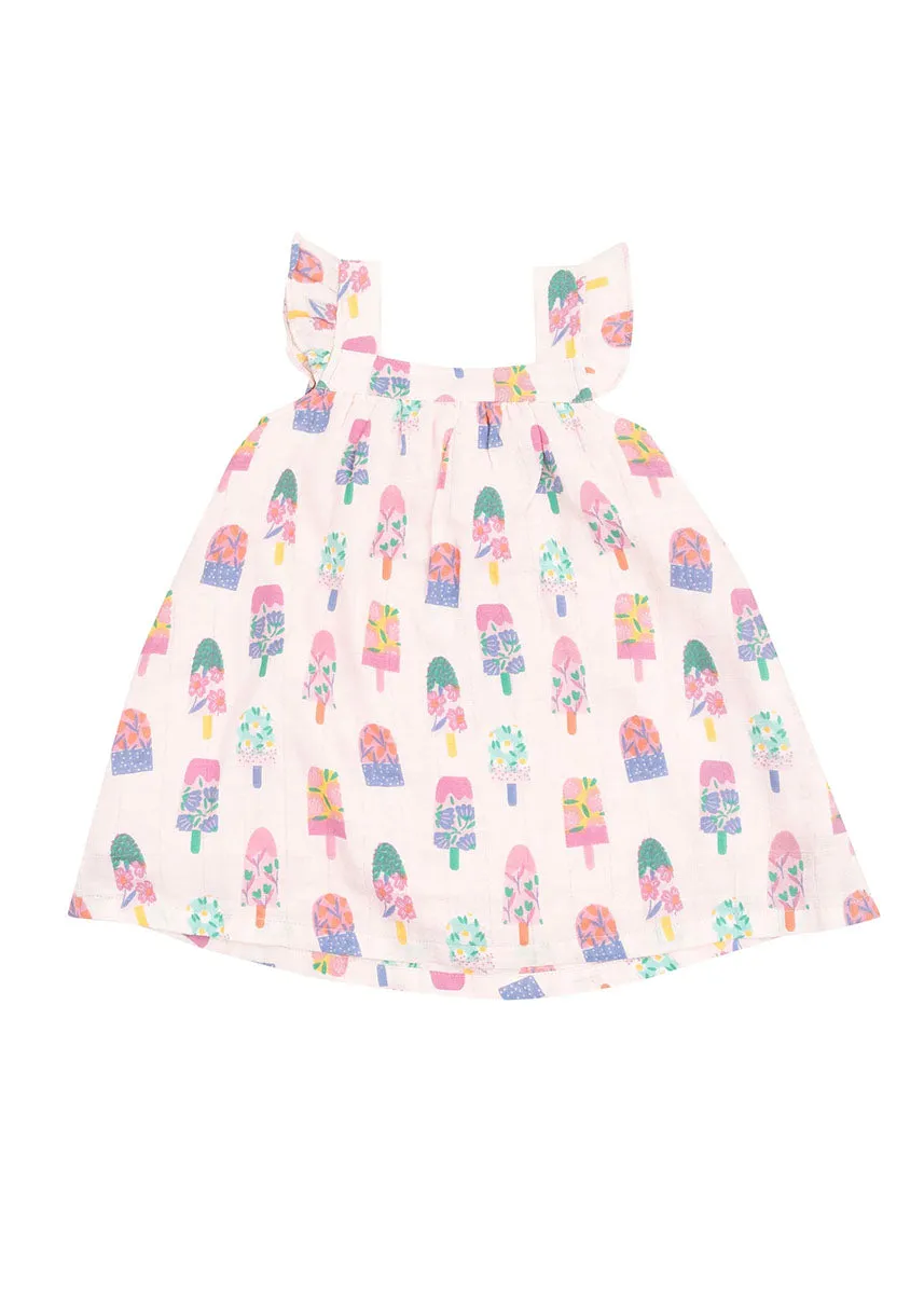 Flutter Sundress - Floral Popsicles