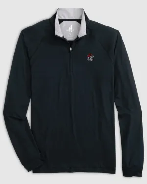 Georgia Freeborne Performance 1/4 ZIp - Bulldog Head Logo