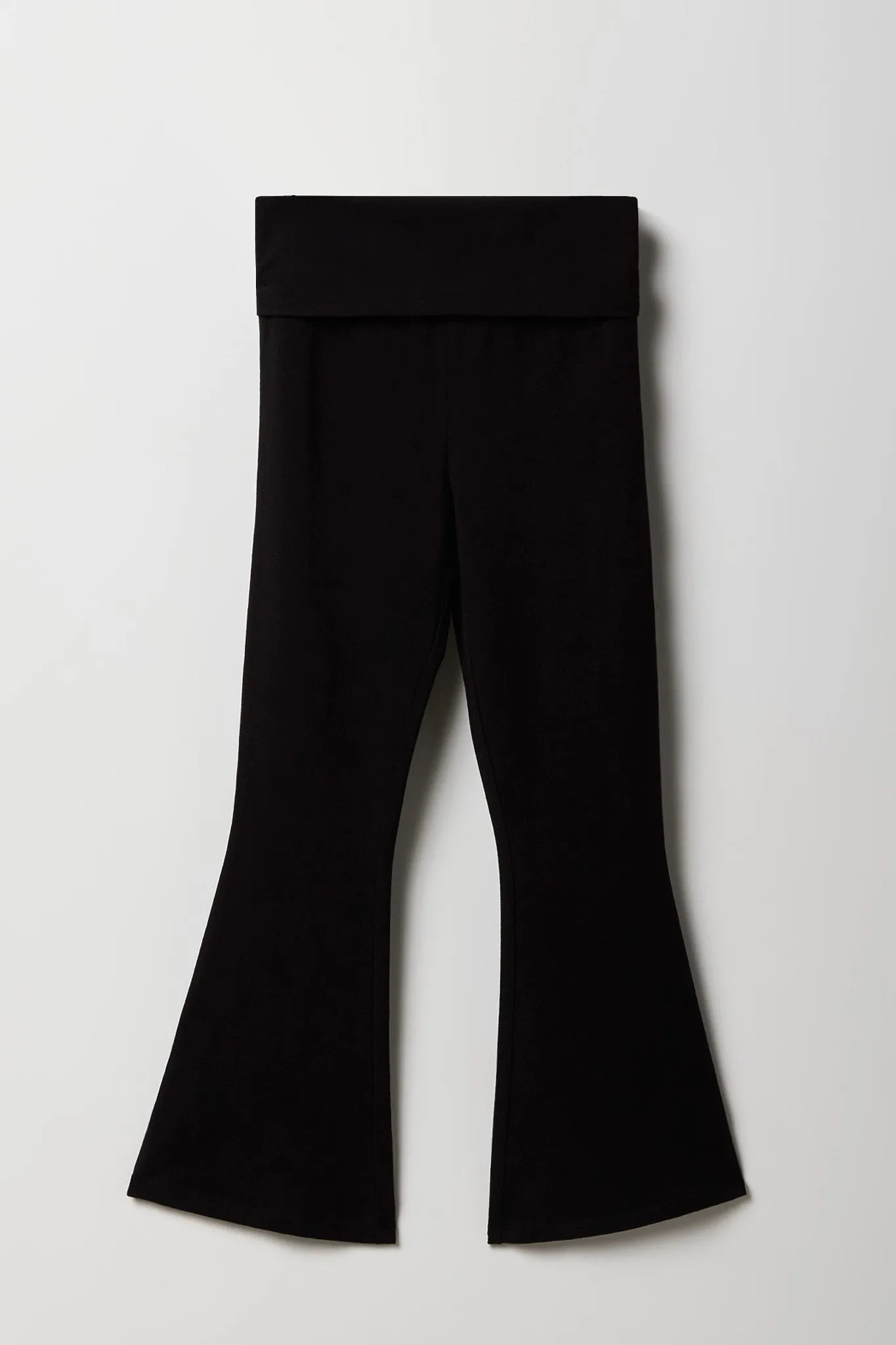 Girls Foldover Waist Flare Legging