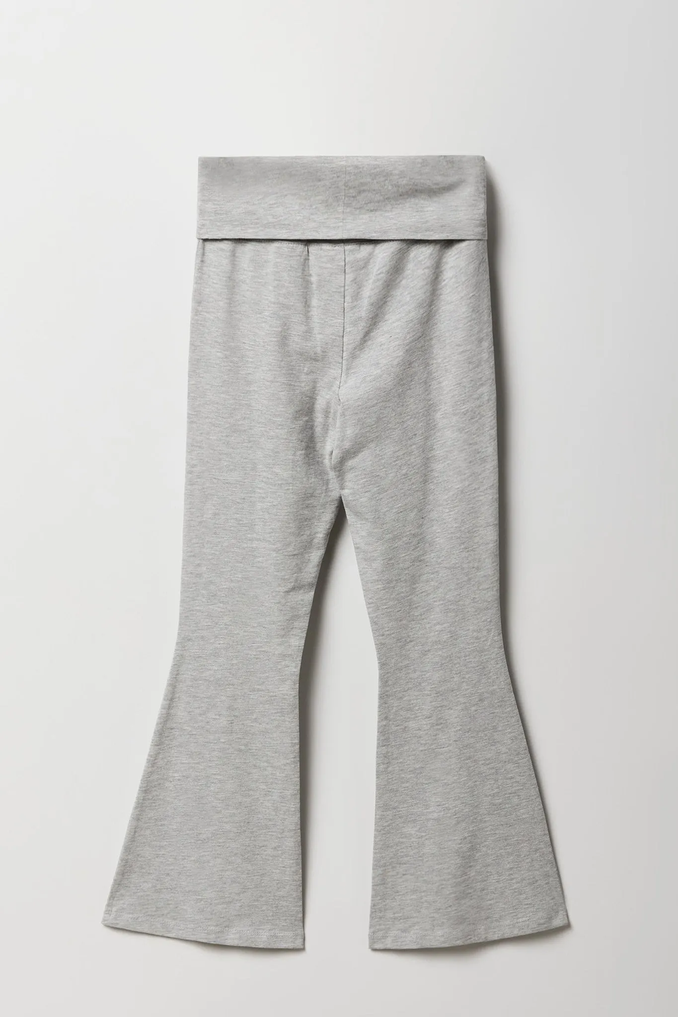 Girls Foldover Waist Flare Legging