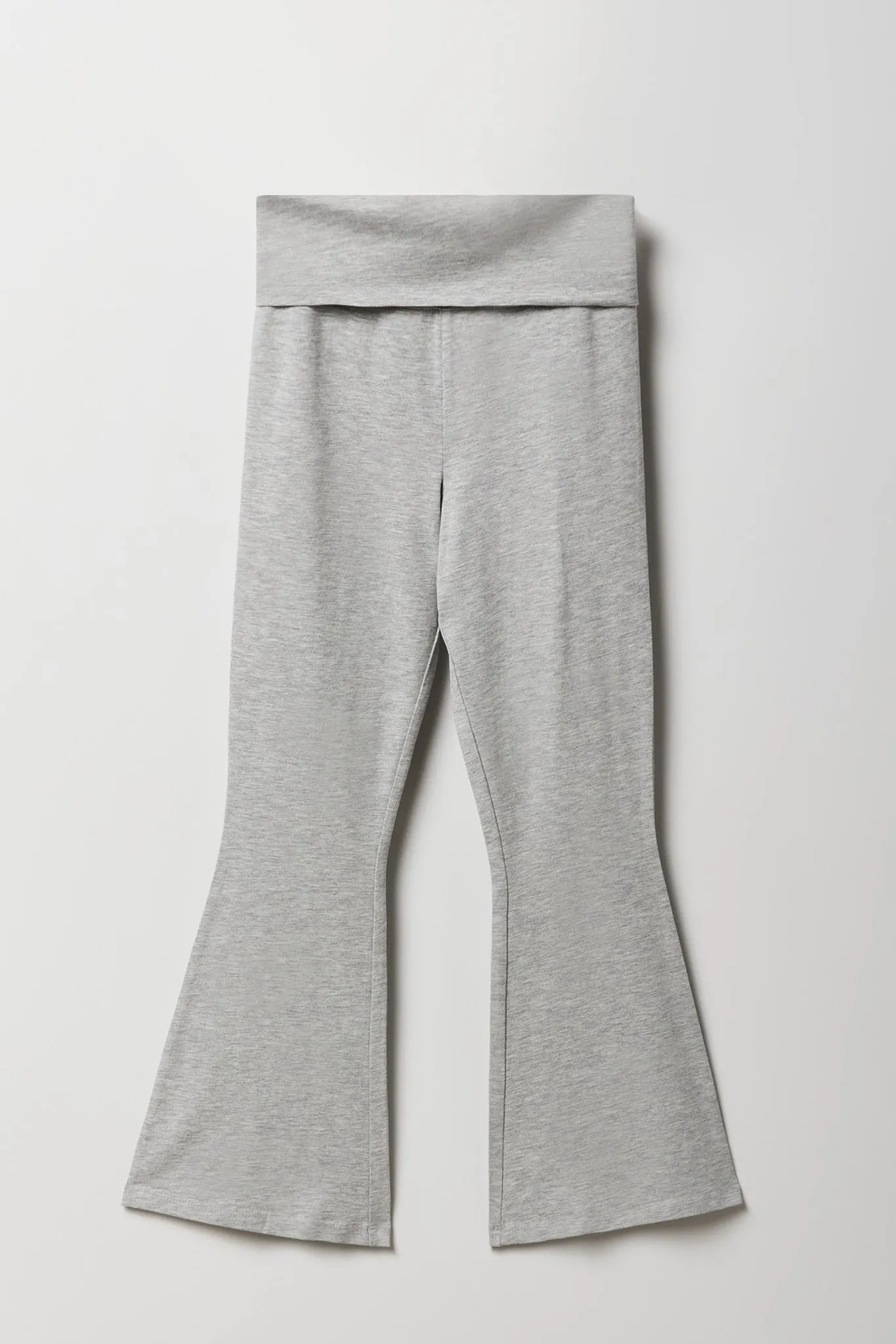 Girls Foldover Waist Flare Legging