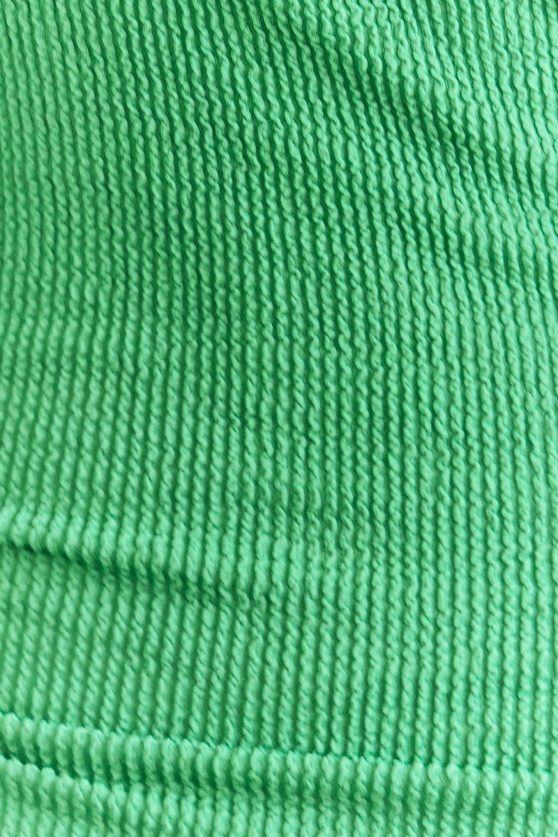 Green Bodycon Mini Dress