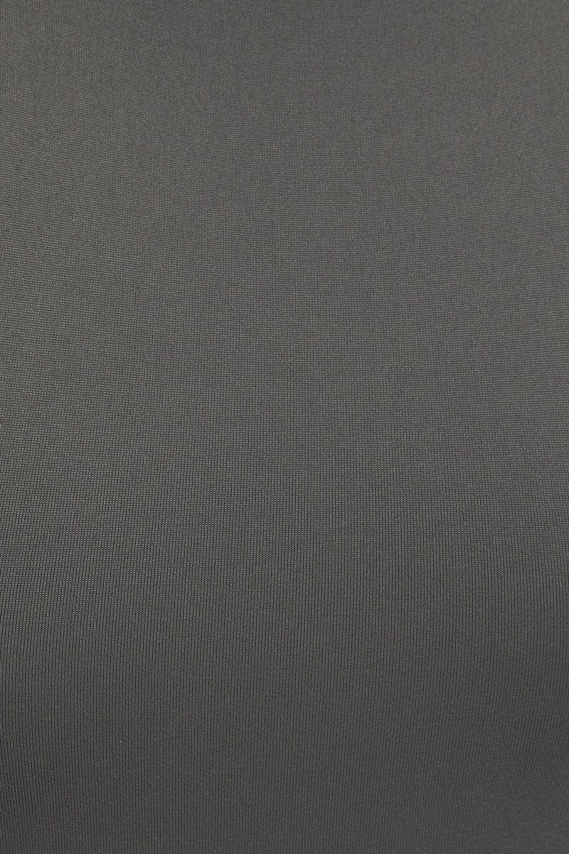 Grey Supersoft Bodysuit Sleeveless