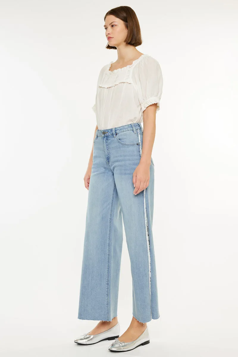 Haiden High Rise Ankle Wide Leg Jeans