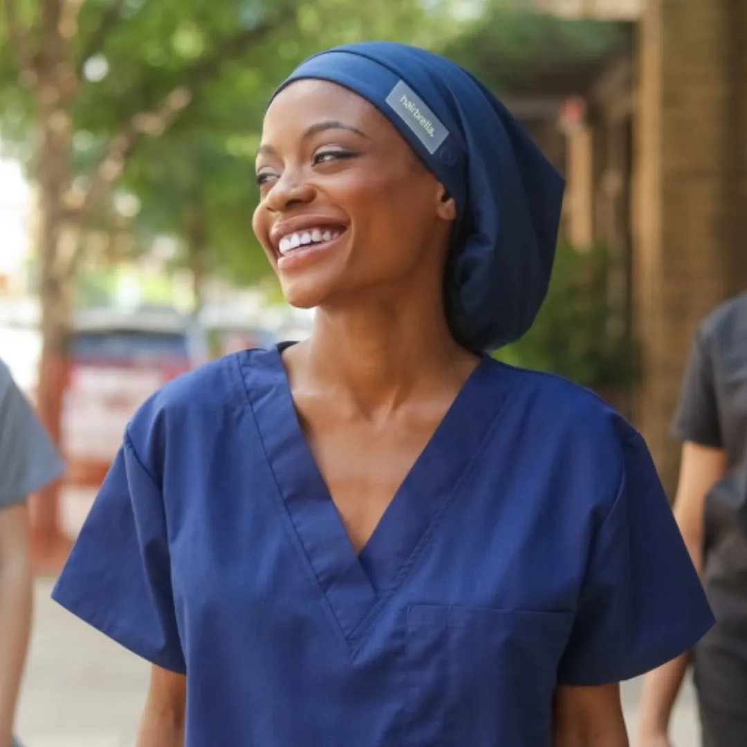 Hairbrella Scrub Cap, Satin-Lined - Bundle (2)