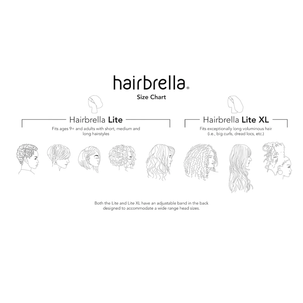 Hairbrella Scrub Cap, Satin-Lined - Bundle (2)